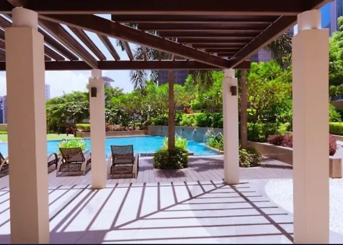 Modern Minimalist Uptown Parksuites 1br Apartment Manila